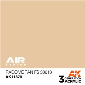 AK Interactive 3RD GENERATION ACRYLICS - Radome Tan FS 33613