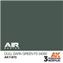 AK Interactive 3RD GENERATION ACRYLICS - DULL DARK GREEN - FS 34092 - 17ml