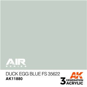 AK Interactive 3RD GENERATION ACRYLICS - DUCK EGG BLUE - FS 35622 - 17ml