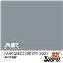 AK Interactive 3RD GENERATION ACRYLICS - DARK GHOST GREY - FS 36320 - 17ml