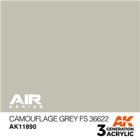 AK Interactive 3RD GENERATION ACRYLICS - Camouflage Grey FS 36622