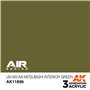 AK Interactive 3RD GENERATION ACRYLICS - IJN M3 (M) MITSUBISHI INTERIOR GREEN - 17ml