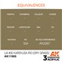 AK Interactive 3RD GENERATION ACRYLICS - IJA 30 KAREKUSA IRO - DRY GRASS - 17ml