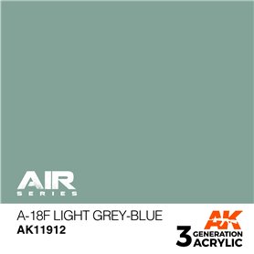 AK Interactive 3RD GENERATION ACRYLICS - A-18f Light Grey-Blue