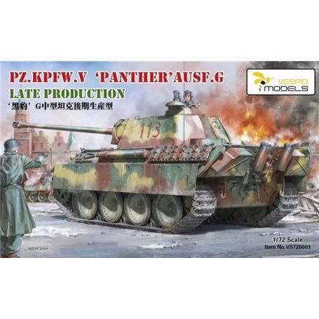 Vespid Models 720003 Pz.Kpfw.V "Panther" Ausf.G Late Production