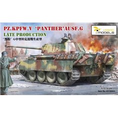 Vespid Models 1:72 Pz.Kpfw.V Ausf.G Panther - LATE PRODUCTION 