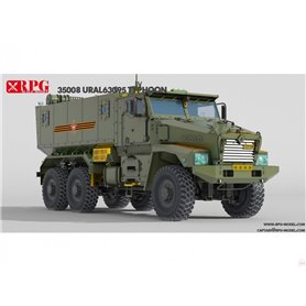 RPG Model 1:35 RUSSIAN URAL 63095 TYPHOON-U - MINE RESISTANT AMBUSH PROTECTED VEHICLE