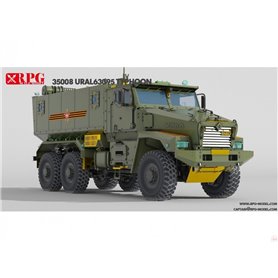 RPG Model 1:35 RUSSIAN URAL 63095 TYPHOON-U - MINE RESISTANT AMBUSH PROTECTED VEHICLE