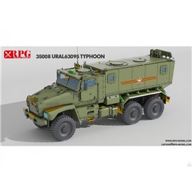 RPG Model 1:35 RUSSIAN URAL 63095 TYPHOON-U - MINE RESISTANT AMBUSH PROTECTED VEHICLE
