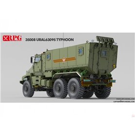 RPG Model 1:35 RUSSIAN URAL 63095 TYPHOON-U - MINE RESISTANT AMBUSH PROTECTED VEHICLE