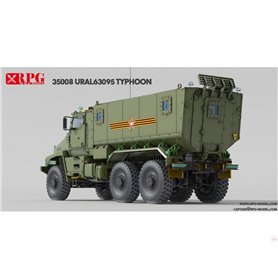 RPG Model 1:35 RUSSIAN URAL 63095 TYPHOON-U - MINE RESISTANT AMBUSH PROTECTED VEHICLE