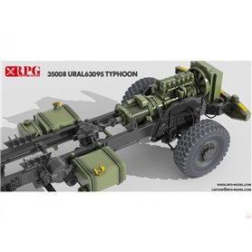 RPG Model 1:35 RUSSIAN URAL 63095 TYPHOON-U - MINE RESISTANT AMBUSH PROTECTED VEHICLE
