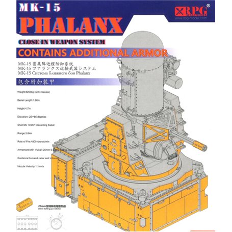 RPG Model 35007 Mk-15 PHALANX Close-In Weapon System w/ additional armor