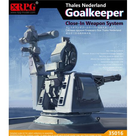 RPG Model 35016 Thales Nederland Goalkeeper Close-In Weapon System