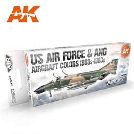 AK Interactive US Air Force & ANG Aircraft 1960s-1980s