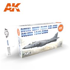 AK Interactive Zestaw farb RN FLEET AIR ARM AIRCRAFT COLORS 1945-2010