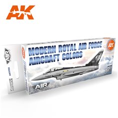 AK Interactive Zestaw farb MODERN ROYAL AIR FORCE AIRCRAFT COLORS