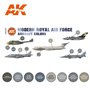 AK Interactive Zestaw farb MODERN ROYAL AIR FORCE