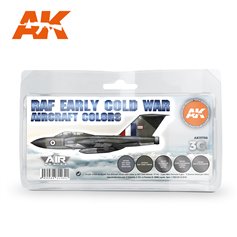 AK Interactive Zestaw farb EARLY COLD WAR RAF AIRCRAFT COLORS