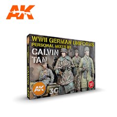 AK Interactive Zestaw farb CALVIN TAN PERSONAL MIXES SET