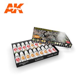 AK Interactive Zestaw farb CALVIN TAN PERSONAL MIXES SET