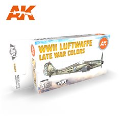 AK Interactive Zestaw farb WWII LUFTWAFFE LATE WAR COLORS SET