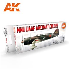 AK Interactive Zestaw farb WWII IJAAF AIRCRAFT COLORS SET