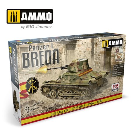 Ammo of MIG 1:35 Pz.Kpfw.I Breda - SPANISH CIVIL WAR