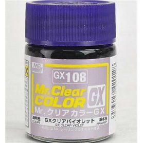 GX Clear Violet (18ml) GUN-GX108
