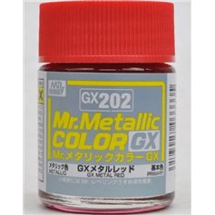 Mr.Hobby GX202 Metal Red - 18ml