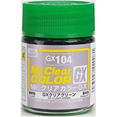 GX Clear Green (18ml) GUN-GX104