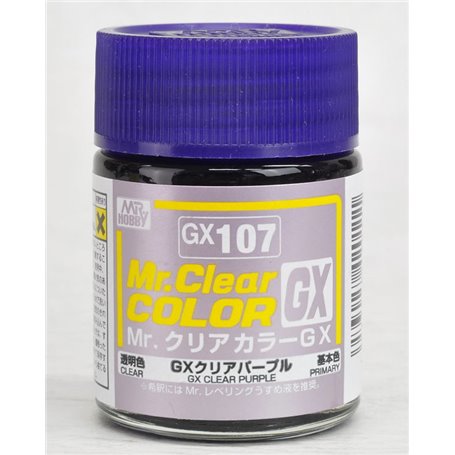 GX Clear Purple (18ml) GUN-GX107