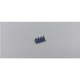Yamamoto 1:24 Adaptery do felg Streetblister na Tamiya/Beemax 4szt.