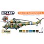 Hataka CS116 ORANGE-LINE Zestaw farb POLISH AF/ARMY HELICOPTERS - VOL.1