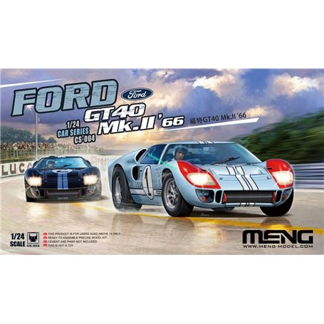 Meng CS-004 Ford GT40 Mk.II '66