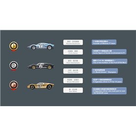 Meng 1:24 Ford GT40 Mk.II '66
