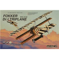 Meng 1:24 Fokker Dr.I - TRIPLANE
