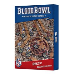 Blood Bowl KHORNE PITCH AND DUGOUTS