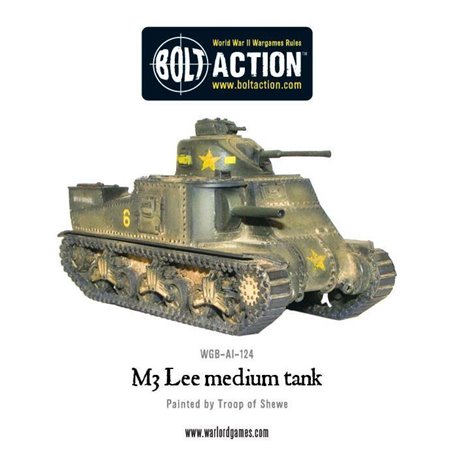 Bolt Action M3 Lee Medium Tank 