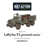 Bolt Action Laffly S20 TL personnel carrier