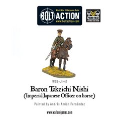 Bolt Action BARON TAKEICHI NISHI - IMPERIAL JAPANESE OFFICER ON HORSE