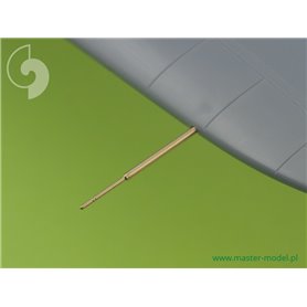 Master 1:48 Zestaw uzbrojenia - lufy 7.7mm, 20mm oraz rurka Pitota do Mitsubishi A6M5 Zero 