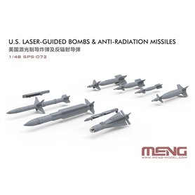 Meng SPS-072 U.S. Laser-Guided Bombs & Anti-Radiation Missiles