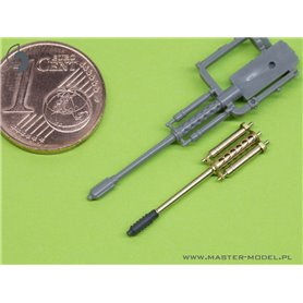 Master 1:48 Lufa działka M230 - 30mm, Rurki Pitota i antena do AH-64 Apache 