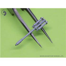 Master 1:48 Lufa działka M230 - 30mm, Rurki Pitota i antena do AH-64 Apache 