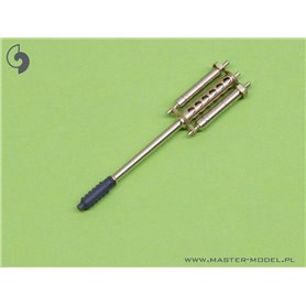 Master 1:48 Lufa działka M230 - 30mm, Rurki Pitota i antena do AH-64 Apache 