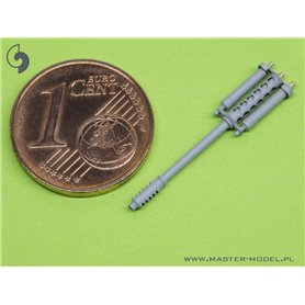 Master 1:48 Lufa działka M230 - 30mm, Rurki Pitota i antena do AH-64 Apache 