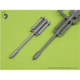 Master 1:48 Lufa działka M230 - 30mm, Rurki Pitota i antena do AH-64 Apache 