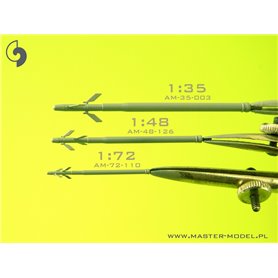 Master 1:48 Karabin JakB-12.7 i sonda DUAS do Mil Mi-24 Hind D/E