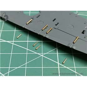 Master 1:48 Spitfire Mk.Ia/IIa/Va - Browning .303 z końcówkami lufy tłumika płomienia (do modelu Eduarda)